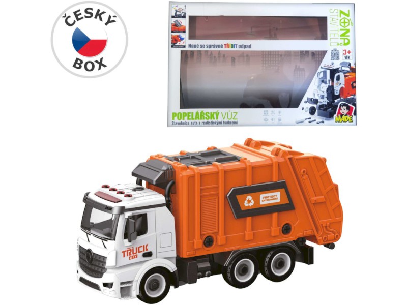 Auto popeláři, s bateriemi