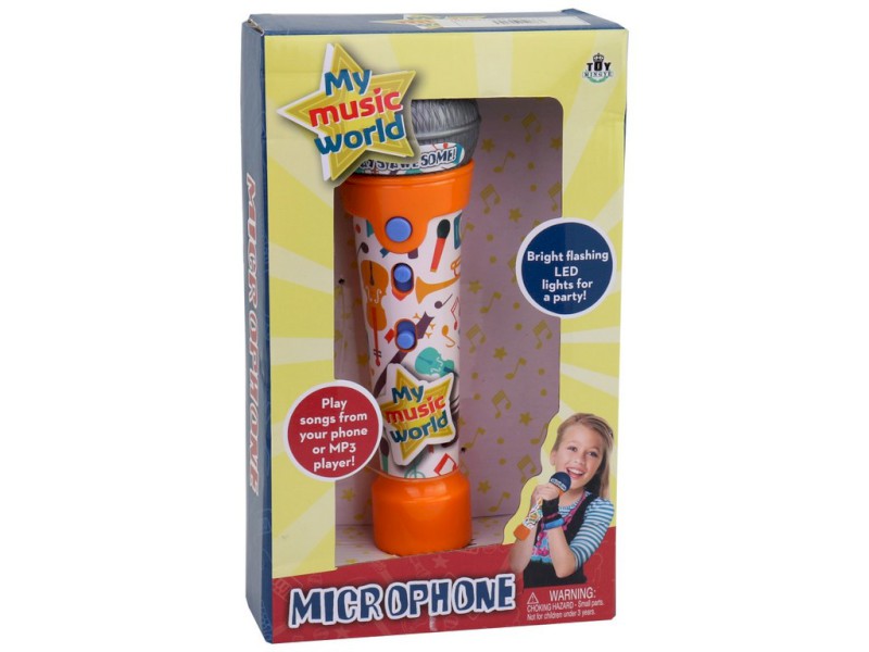 14086 - Mikrofon na baterie, 20 x 6 x 6 cm