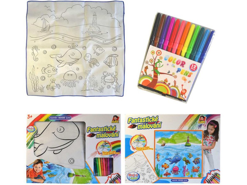 94523 - MaDe Kouzelné malování s fixy, barevné