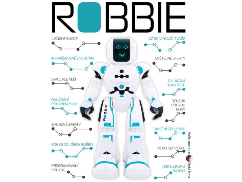 03700 - MaDe Robbie Zigybot robotický kamarád