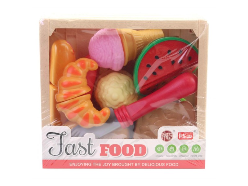 Bedýnka s potravinami, 17 x 6,2 x 15,5cm