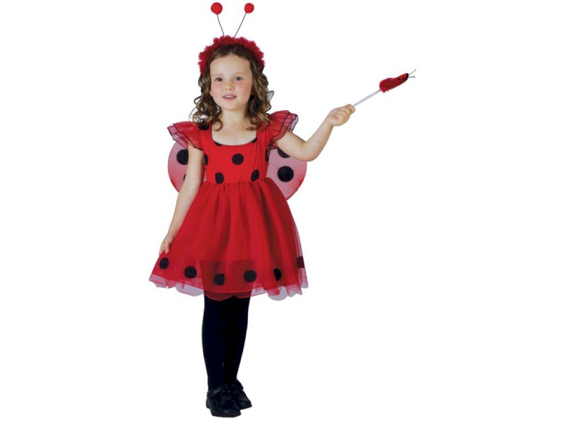 50160 - Kostým na karneval - Beruška, 92-104 cm