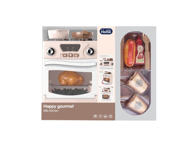 11886 - Sporák 21,5 x 15,7 x 10cm s příslušenstvím