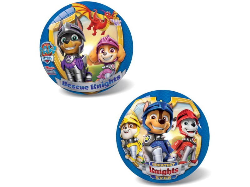 20205 - Míč Paw Patrol - Rescue knights, 14 cm 20205 - Míč Paw Patrol - Rescue knights, 14 cm