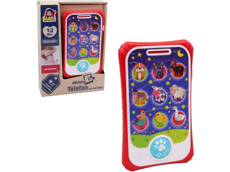 15860 - Dětský mobilní telefon, 9,5 x 15,5 cm