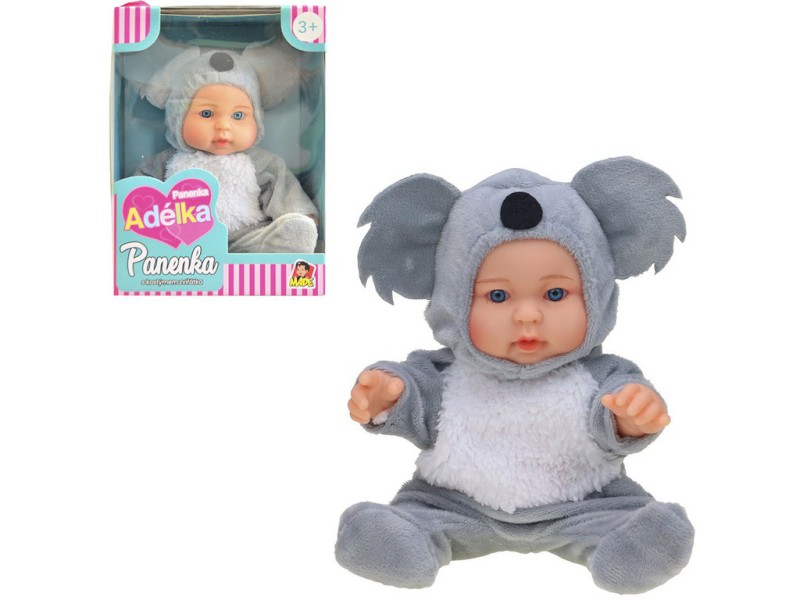 11643 - Panenka - zvířátko, 22,5 cm