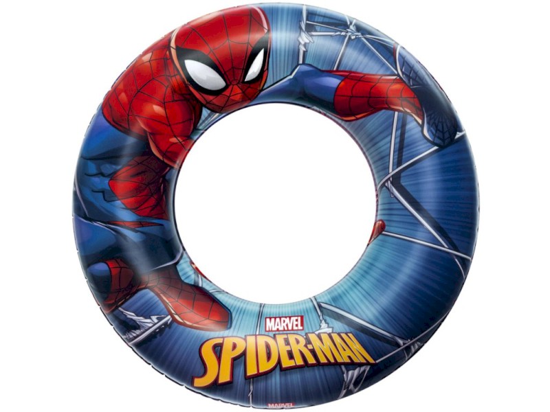 BW98003 - Bestway Nafukovací kruh Spider-Man, 56 cm