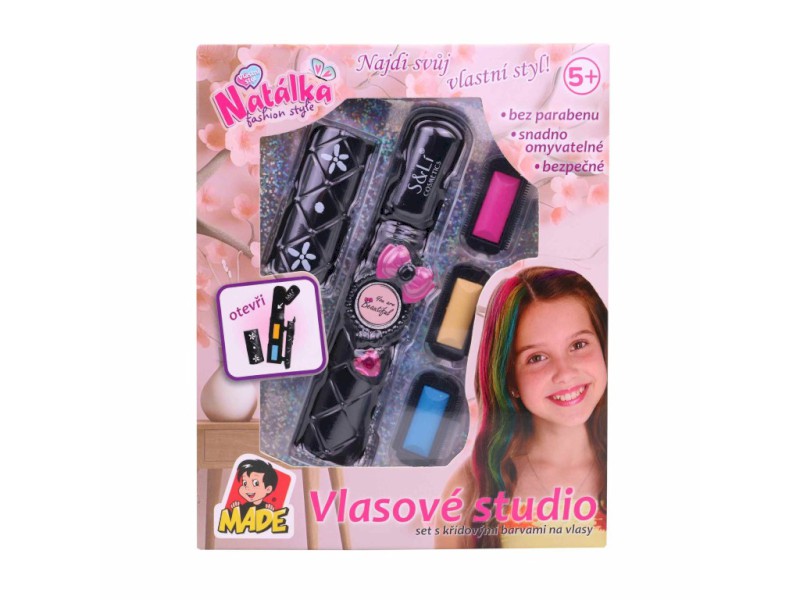 Vlasové studio, barvení vlasů, doplňky, 17,5 x 3,2 x 21,5 cm