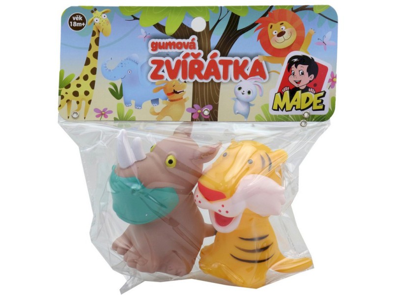 14158 - Zvířátka safari, 10 cm