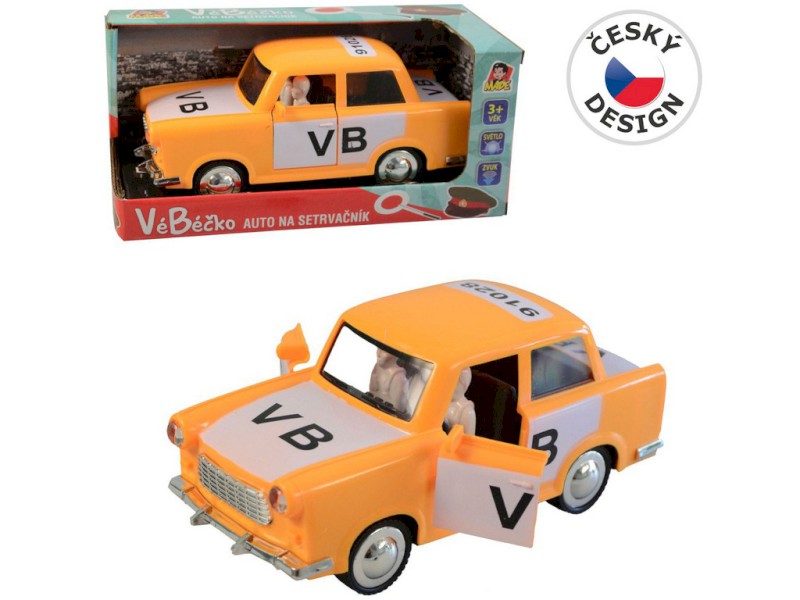 91028 - Auto retro VéBéčko na setrvačník 17 cm