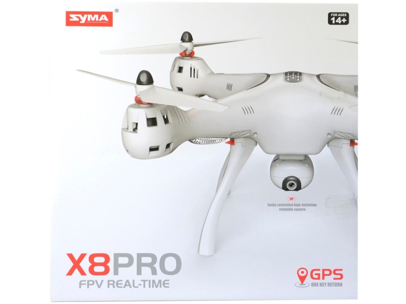 04006 - Syma Dron na dálkové ovládání, bílá