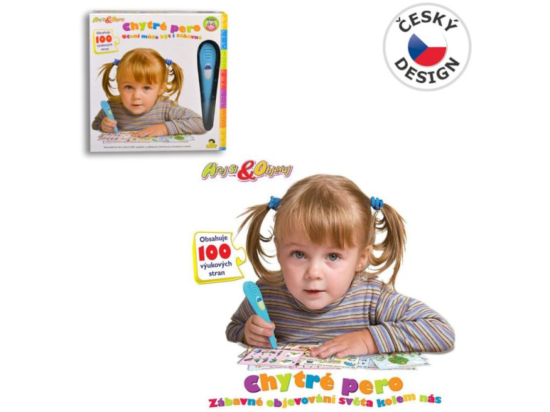 74776 - MaDe Chytré pero + 100 výukových karet, barevné