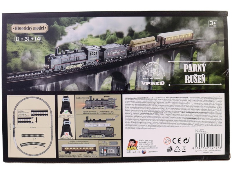 Vlaková souprava, 103x67cm