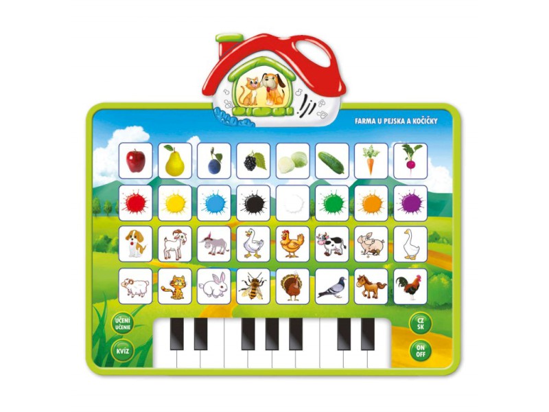 81355 - MaDe Farma pejska a kočičky, barevná