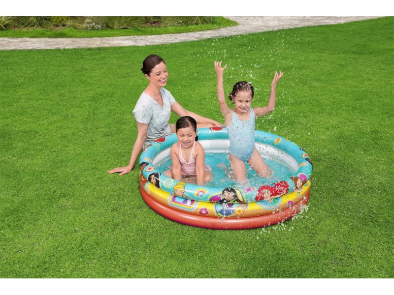 BW91099 - Bazének Disney Princess tříkomorový Φ122 cm