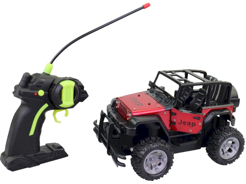 15758 - Jeep na dálkové ovládání, otvírací dveře, 13 x 20 x 12 cm