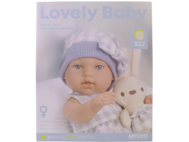 Panenka se zvířátkem 33 cm