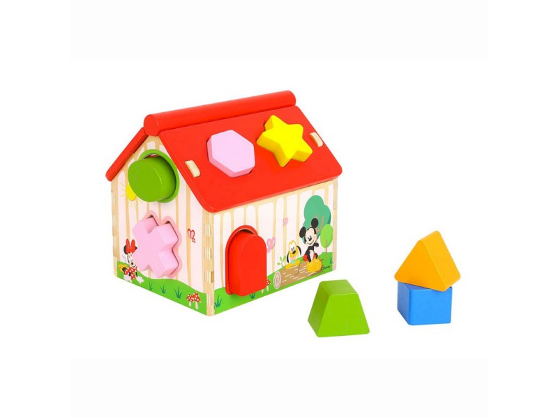 12323 - Domek vkládačka, 16 x 13,4 x 14,5 cm