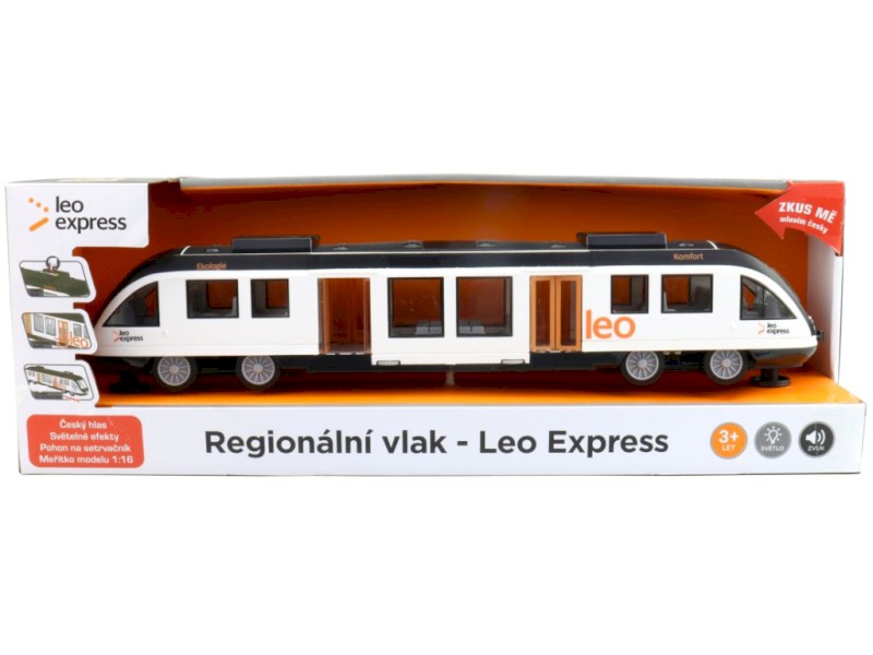 MaDe Regio Leo express na setrvačník se světlem a zvukem