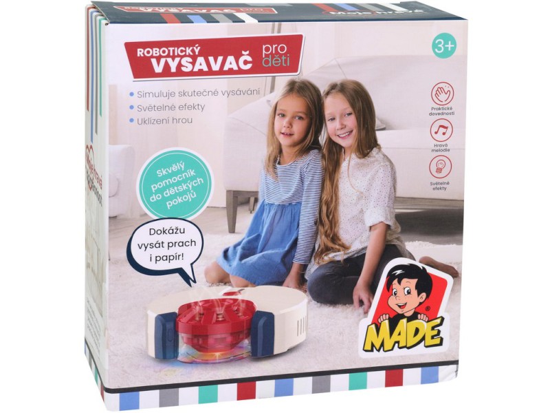 16546 - Vysavač, robotický, světlo, zvuk