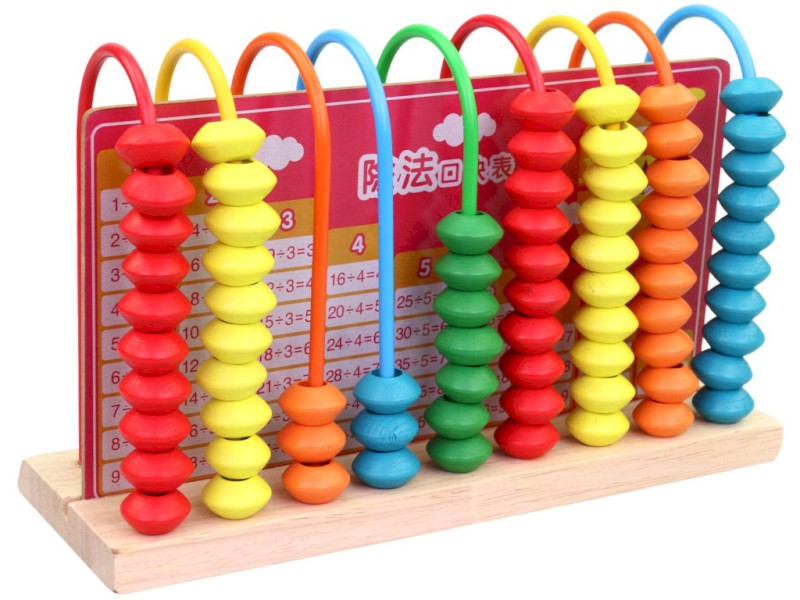 20285 - Dřevěné počítadlo, 20 x 7,5 x 13 cm