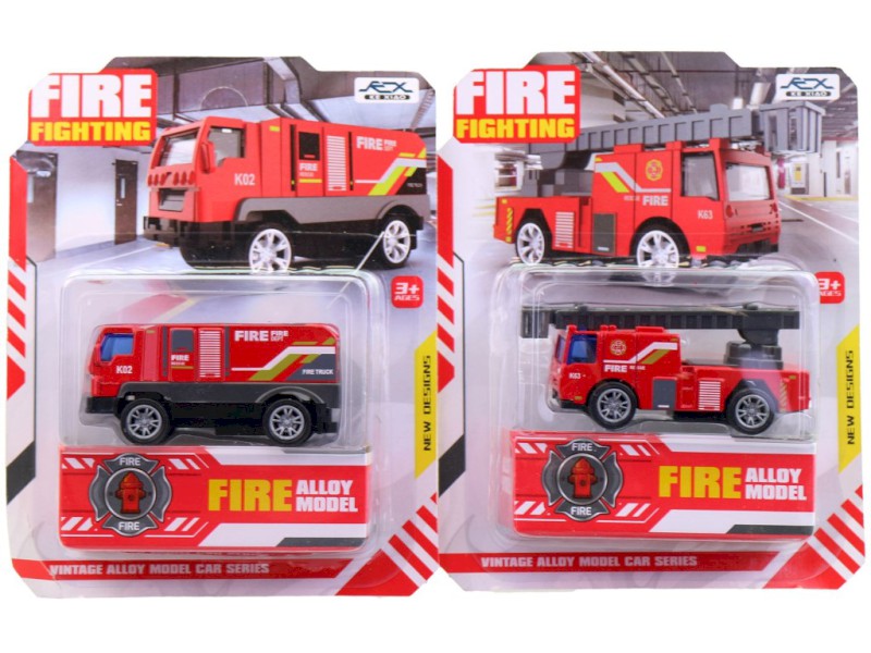 Auto hasiči na kartě