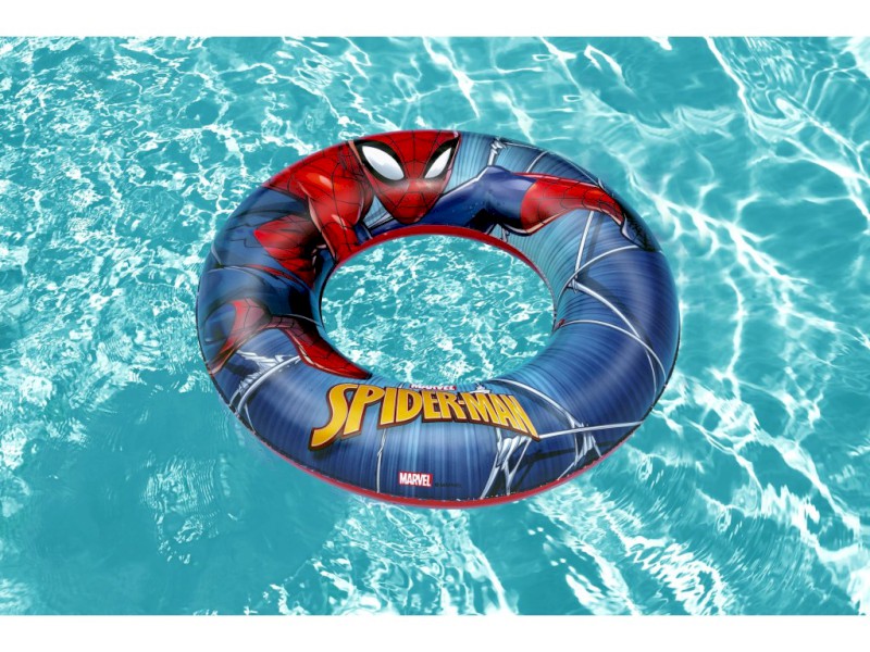 BW98003 - Bestway Nafukovací kruh Spider-Man, 56 cm