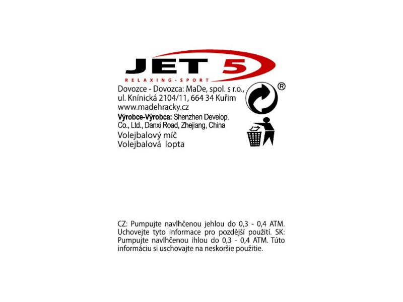 Volejbalový míč, vel.5