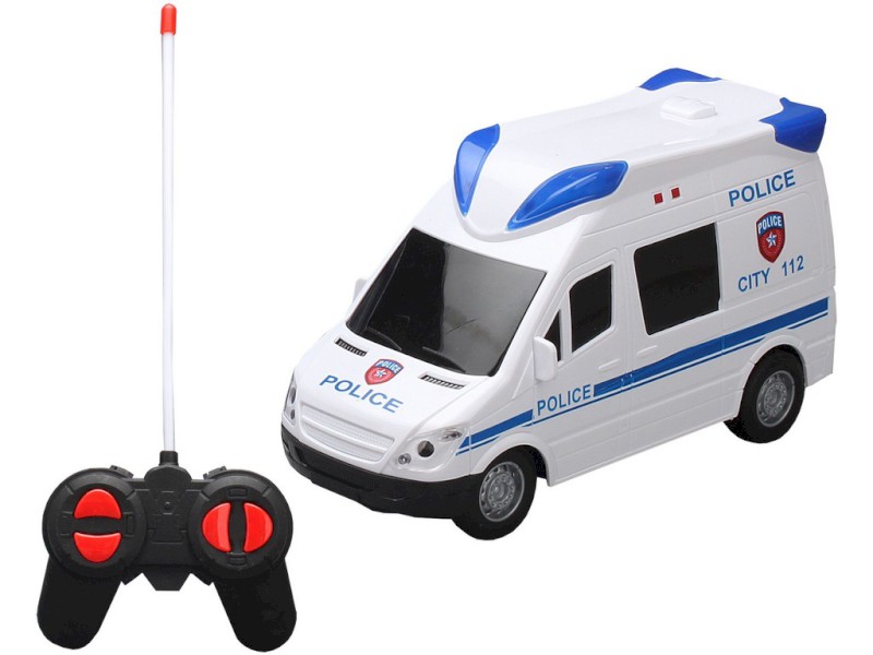 14784 - Auto policejní na dálkové ovládání,  21 cm