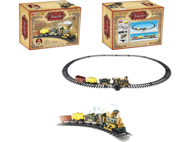 11503 - Vlaková souprava 206,5 x 153,5 cm, na baterie