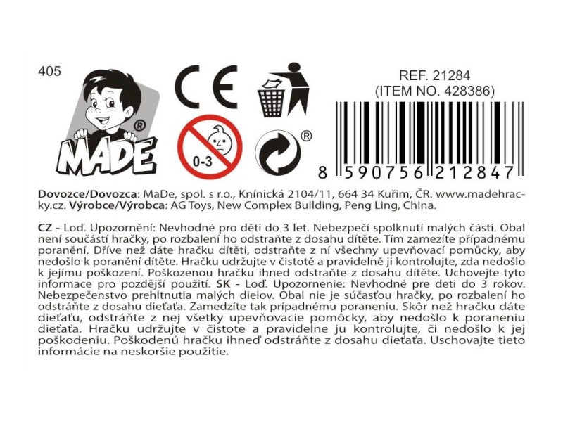 Loď, 46 x 14 x 5 cm