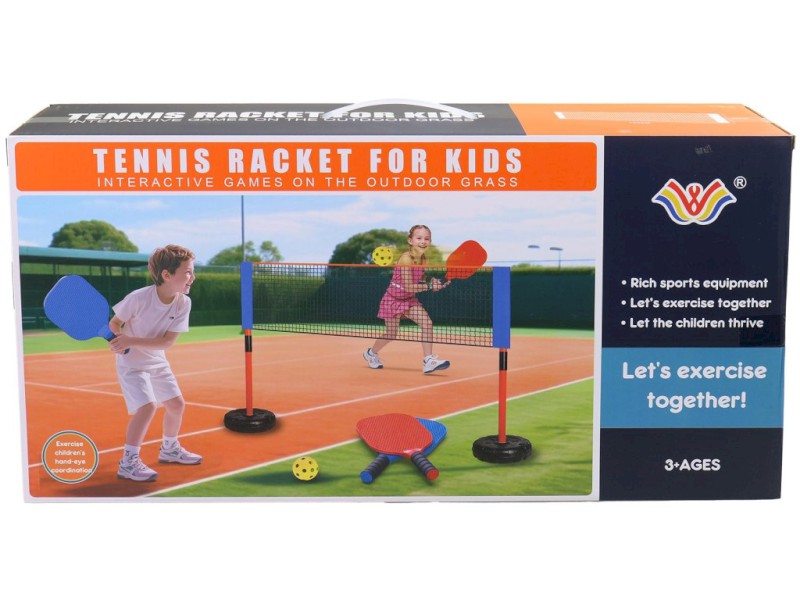 Pálky, míček a síť