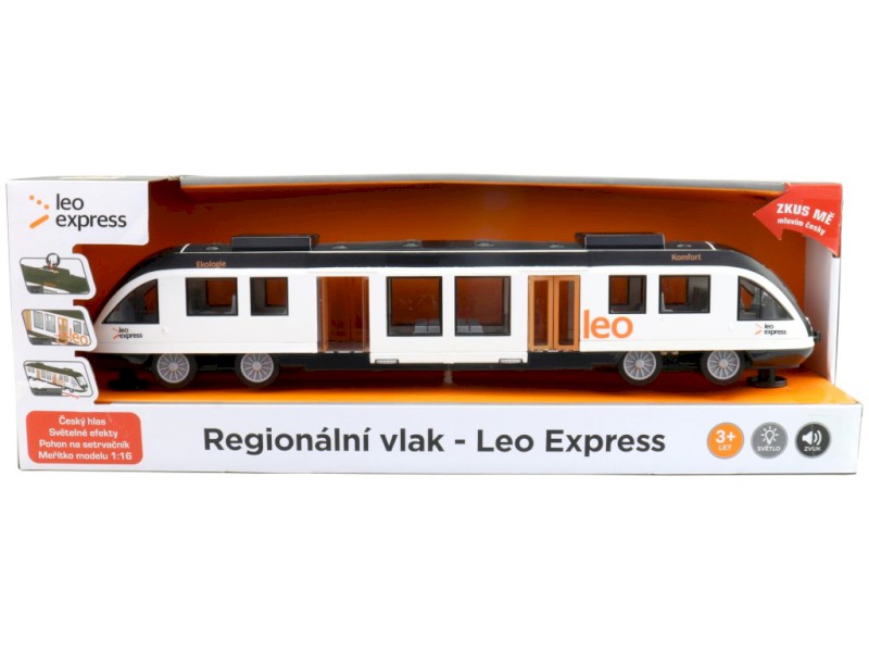 MaDe Regio Leo express na setrvačník se světlem a zvukem