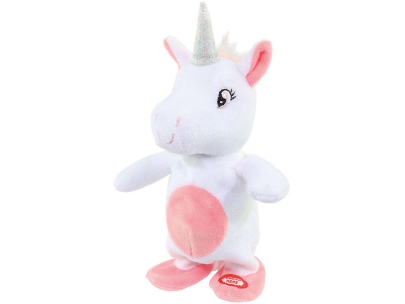 04262 - Jednorožec opakující a chodící 23 cm