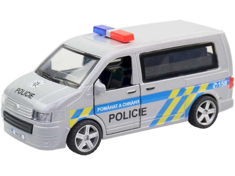 Auto, policejní dodávka, CZ design i box