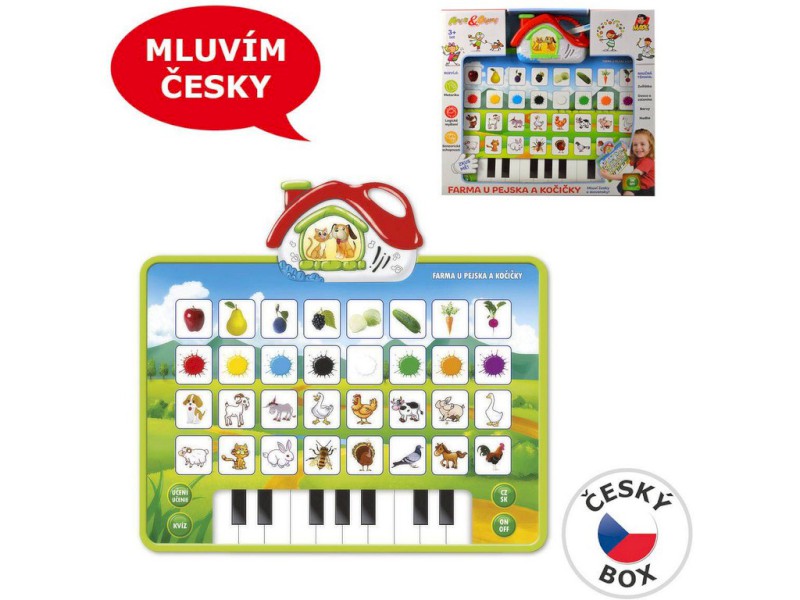 81355 - MaDe Farma pejska a kočičky, barevná