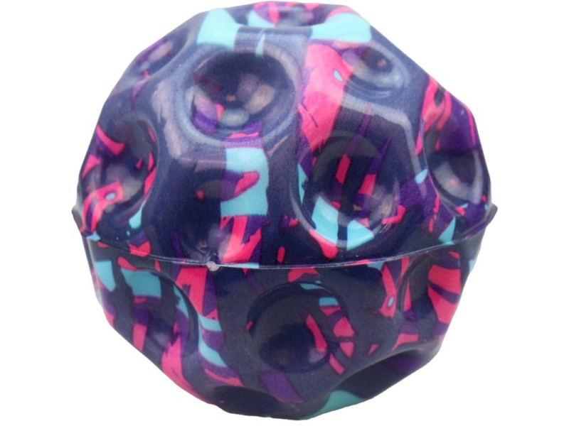 Míček elastický, 12 ks v display boxu, 8 cm