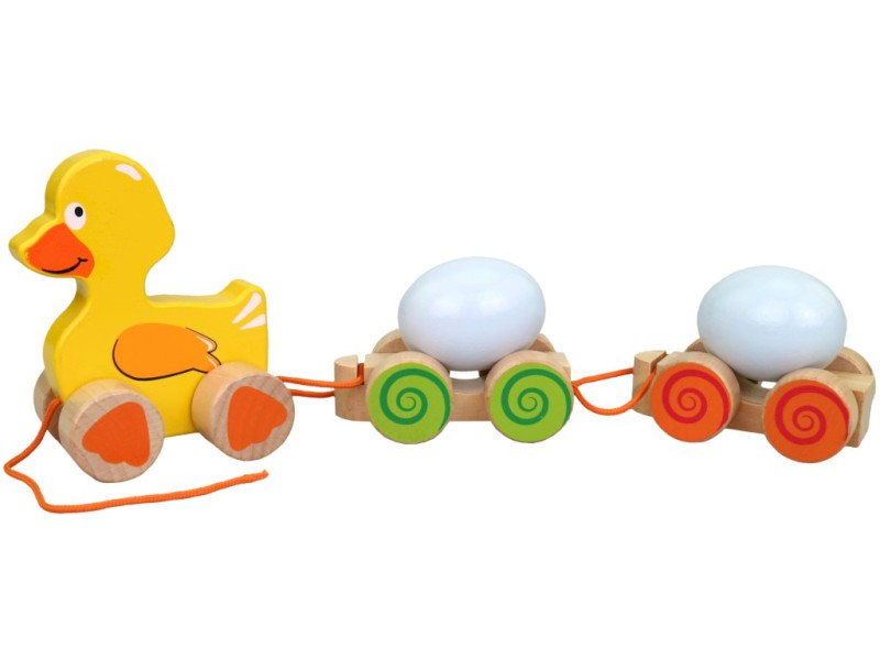 Dřevěné tahadlo, kačena