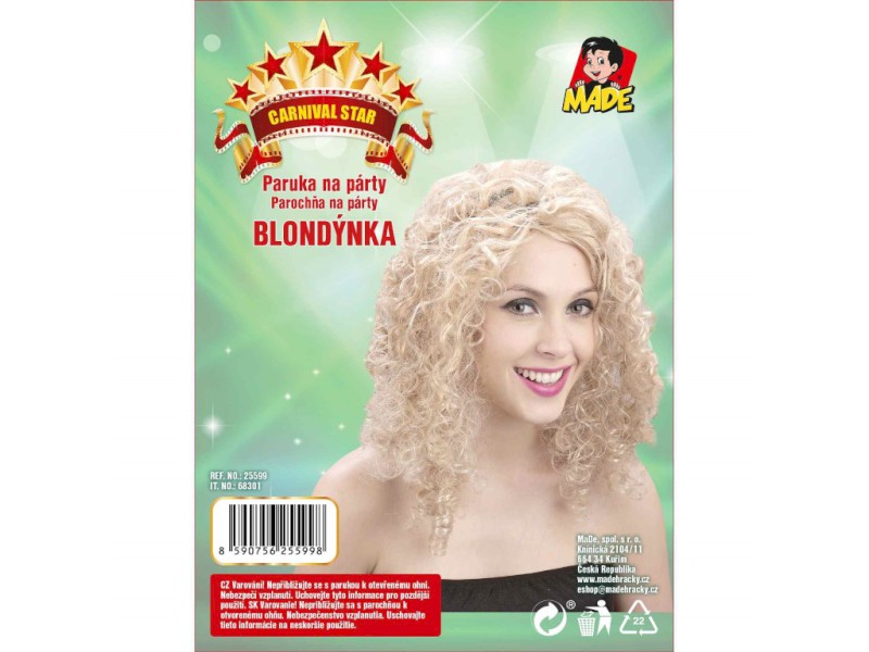 Paruka Blonde