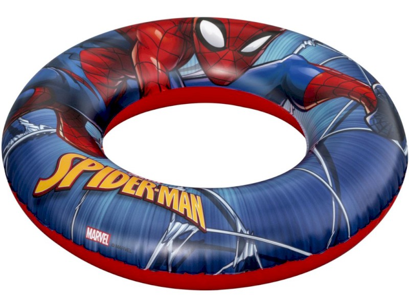 BW98003 - Bestway Nafukovací kruh Spider-Man, 56 cm