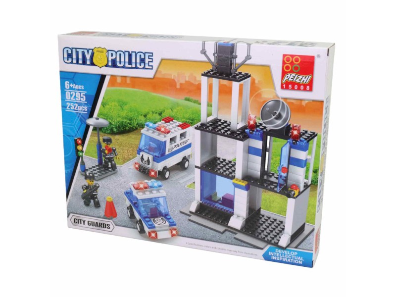 Stavebnice policejní stanice, 34 x 26 cm Stavebnice policejní stanice, 34 x 26 cm