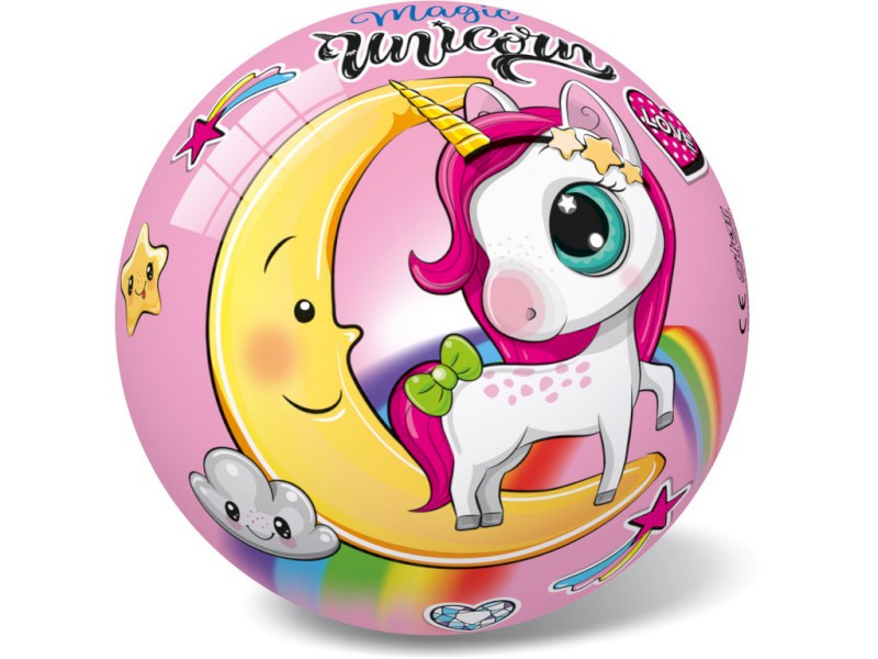 10732 - Míč jednorožec, 14 cm