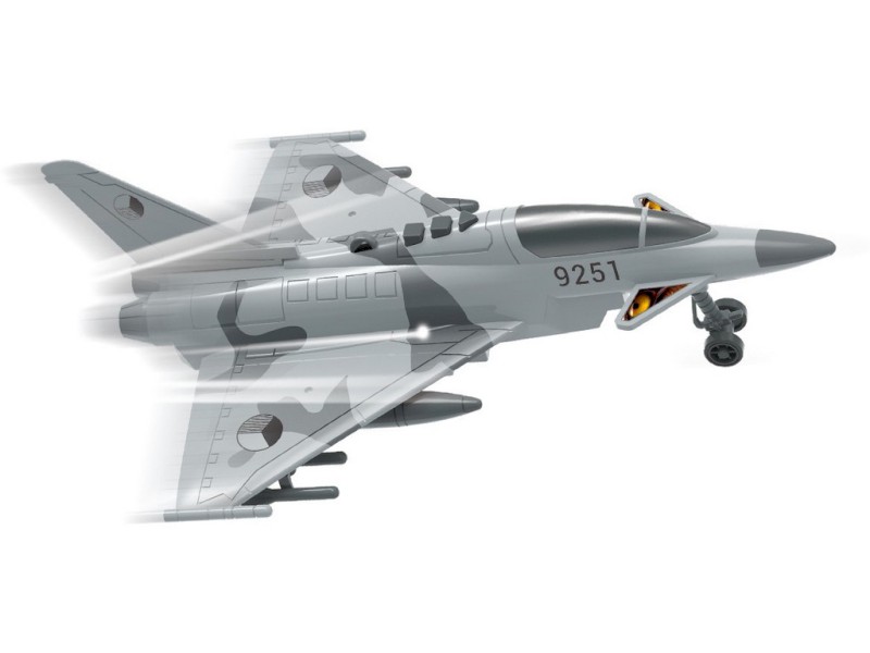 Made Stíhací letadlo na setrvačník na baterie se světlem a zvukem