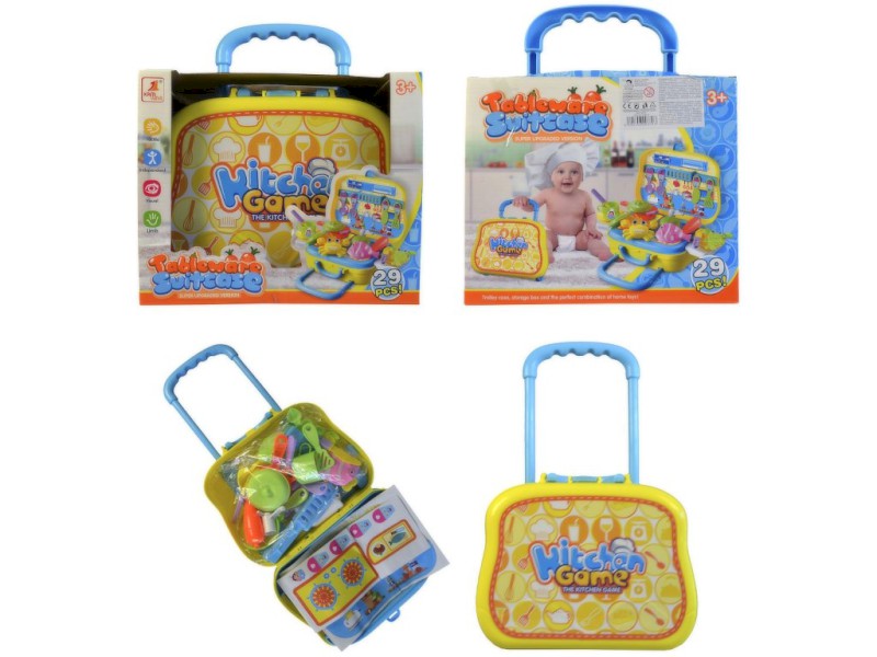 00379 - MaDe Souprava kuchyňská, v kufříku 29 ks, 26 cm