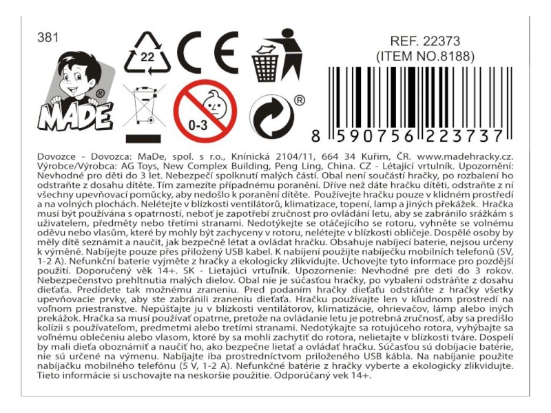 Helikoptéra na ovládání