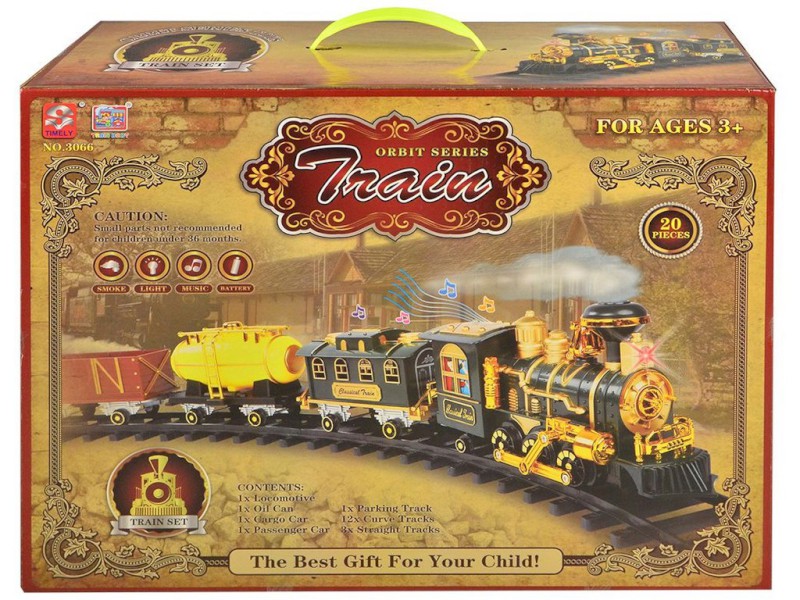 11503 - Vlaková souprava 206,5 x 153,5 cm, na baterie