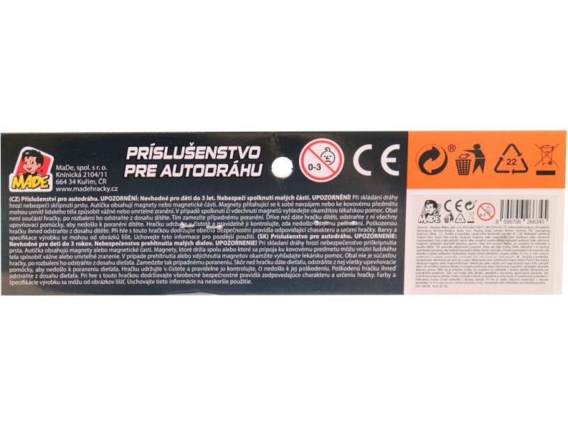 Náhradní autíčka k autodráze s licencí Audi, v sáčku, 2 ks