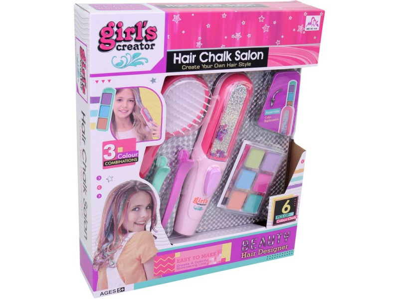 14309 - Vlasové studio - sada k barvení a zdobení vlasů, 26 x  31 x 6 cm