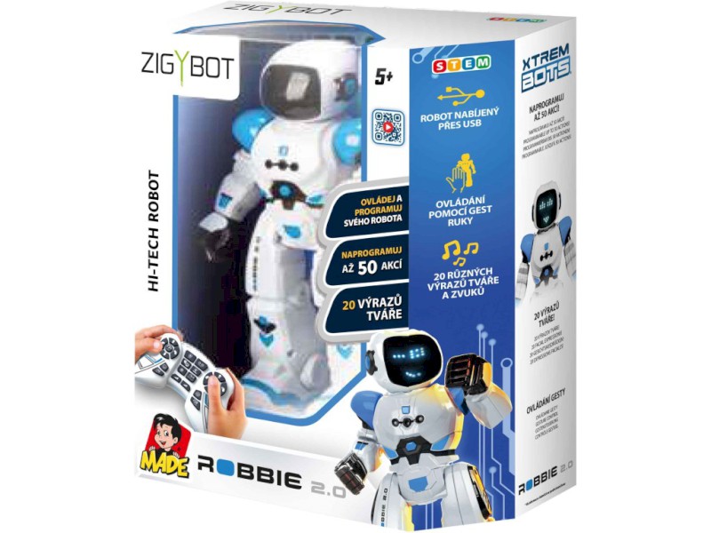03700 - MaDe Robbie Zigybot robotický kamarád