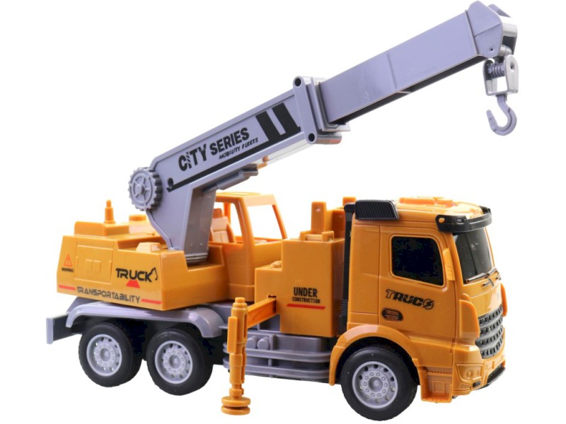 Auto jeřáb, na bateriemi